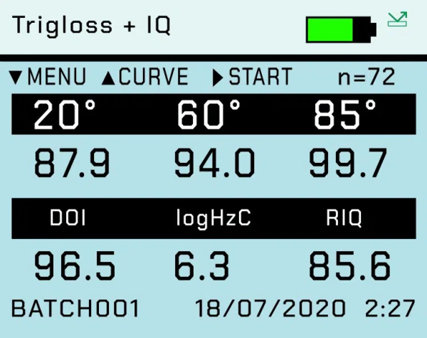 10xok81p | Great Lakes Gages Rhopoint IQ Stored Data 6