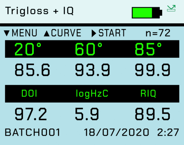 2yakoo9m | Great Lakes Gages Rhopoint IQ Stored Data 4