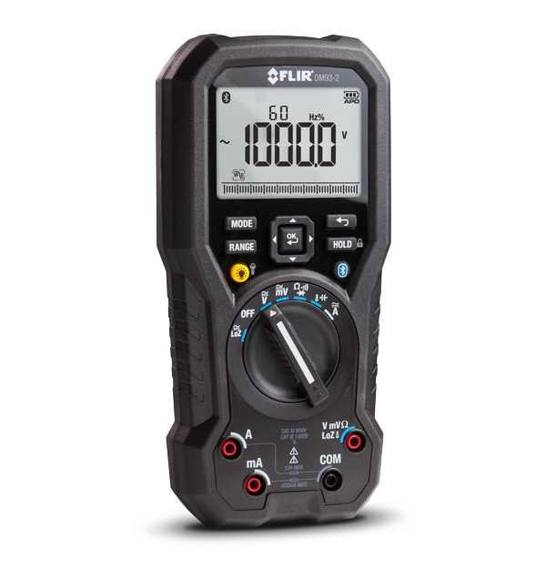 Multimeter - FLIR DM93-2 Industrial True RMS Multimeter Product Image