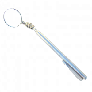 Pocket inspection mirror, round